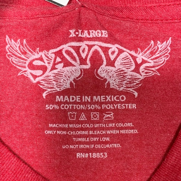 Dr Pepper “I’m a Pepper” Red Graphic T-Shirt Size XL Savvy Made in Mexico NWT - Picture 5 of 6